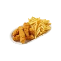Chicken strips and fries